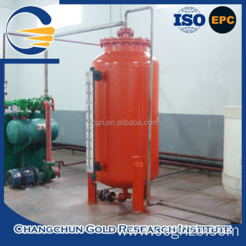 High elution rate electric tank for gold mine